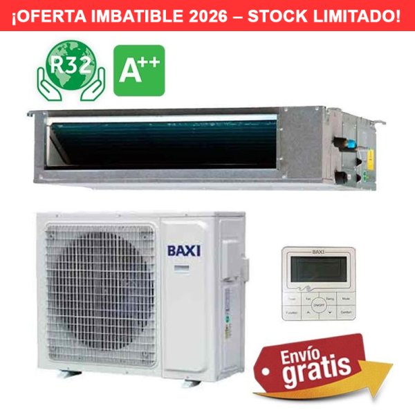 Aire Acondicionado Conductos Baxi Nanuk RZ2GD70