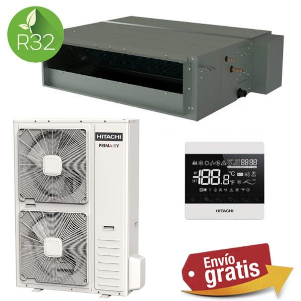 Aire Acondicionado Conductos Hitachi Primairy 14,1 kW - 6 CV