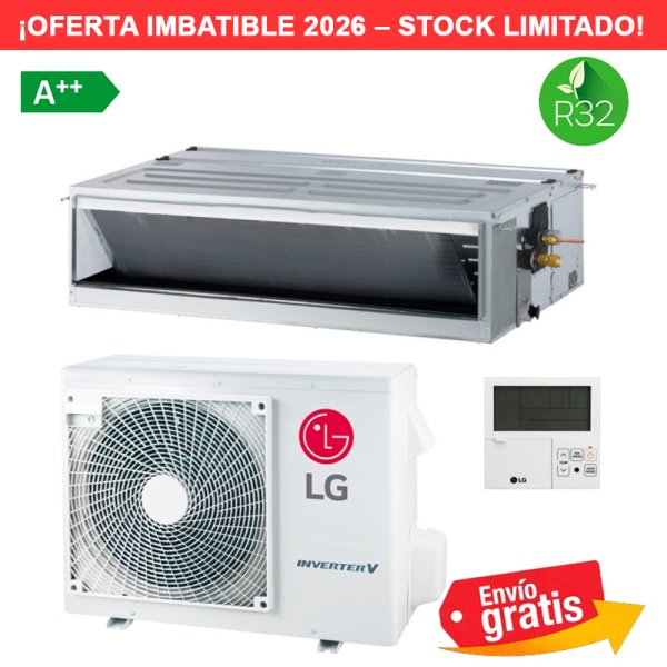 Aire acondicionado conductos LG Confort CM18F.N10 + UUA1.UL0