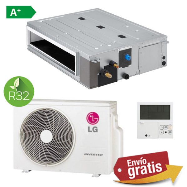 Aire Acondicionado Conductos LG Confort UM30F.NA0 + UUB1.U20