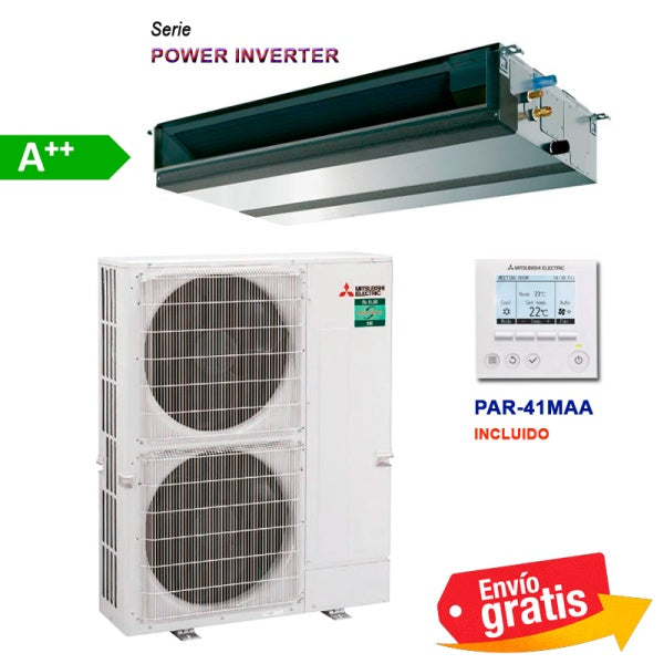 Aire Acondicionado Conductos Mitsubishi MPEZ-100YDA Trifásica