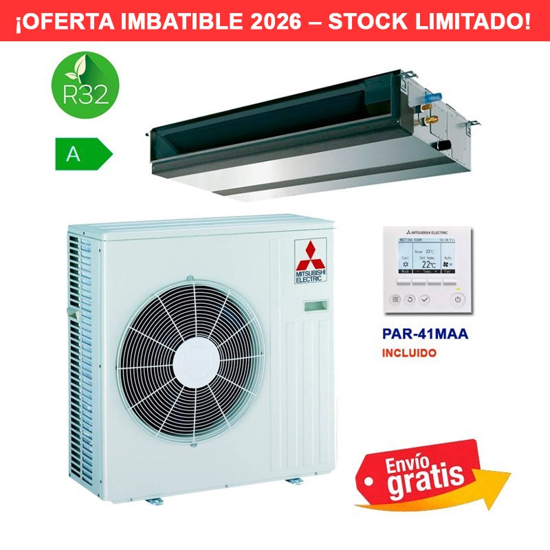 Aire Acondicionado Conductos Mitsubishi Pro MGPEZ-71VJA R32