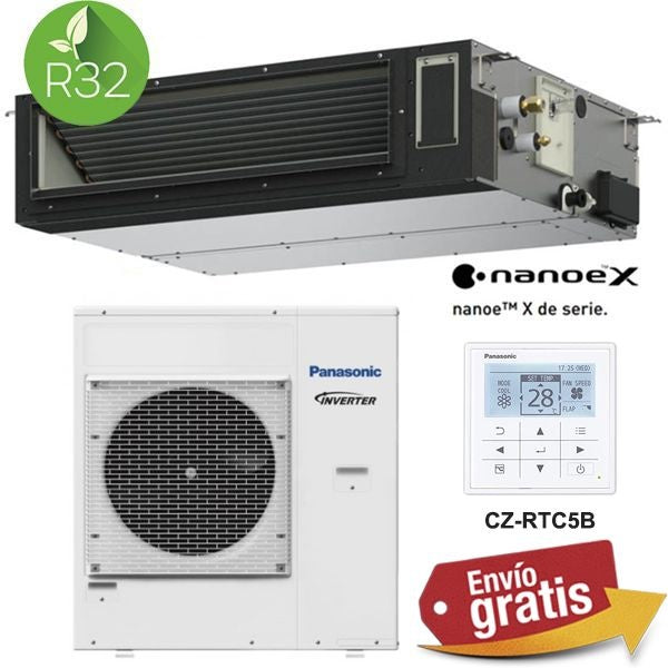 Aire Acondicionado Conductos Panasonic KIT-140PF3Z5 | PACi NX Standard