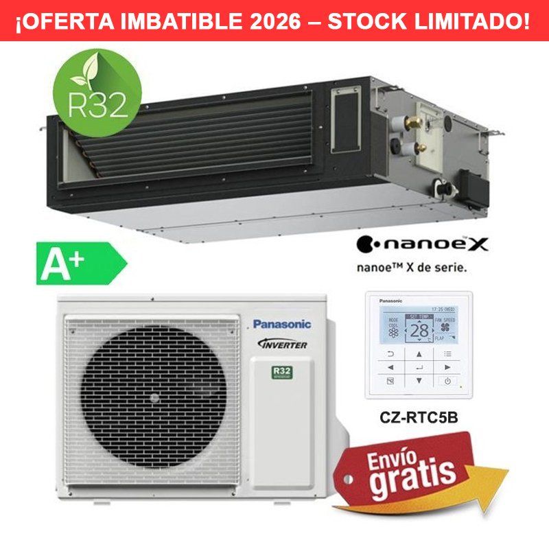 Aire Acondicionado Conductos Panasonic KIT-60PF3Z5 | PACi NX Standard