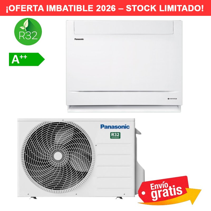 Aire Acondicionado Consola suelo Panasonic KIT-Z25-UFE R32