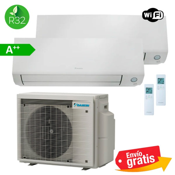 Aire Acondicionado Daikin 2x1 Perfera 2MXM40A9 + FTXM20A + FTXM20A