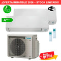 Aire Acondicionado Daikin 2x1 Perfera 3MXM52A9 + FTXM25A + FTXM35A