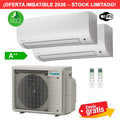 Aire Acondicionado Daikin multisplit 2x1 Sensira 2MXF40F2 + CTXF25F + CTXF25F