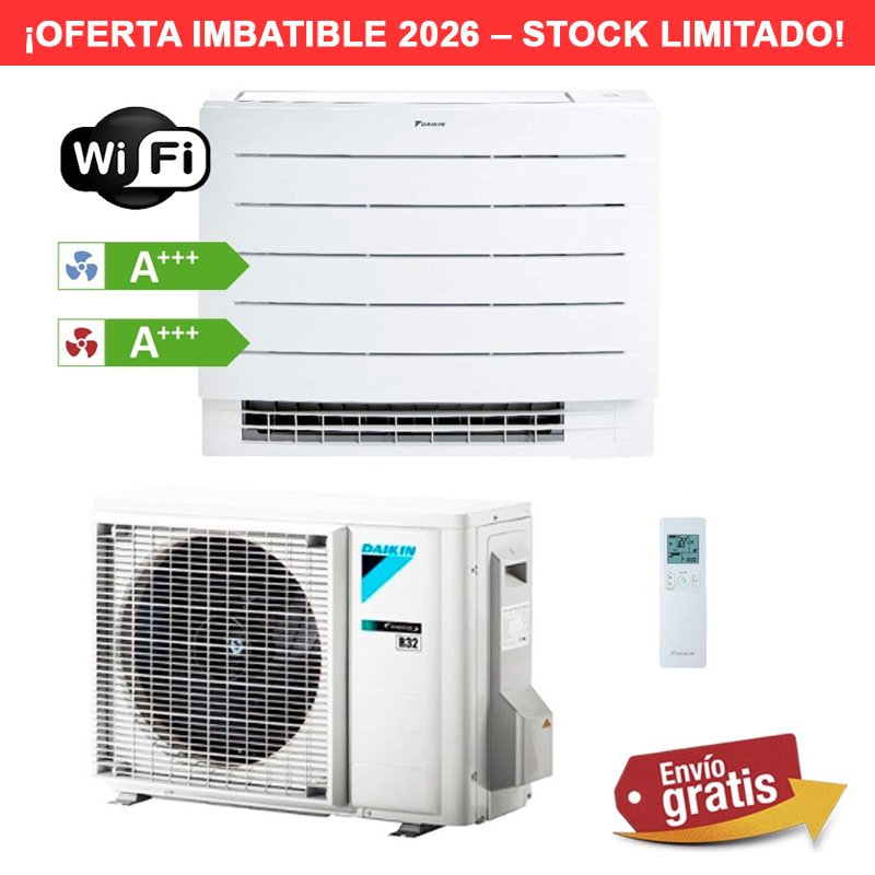 Aire Acondicionado Daikin Perfera Suelo FVXM25A9