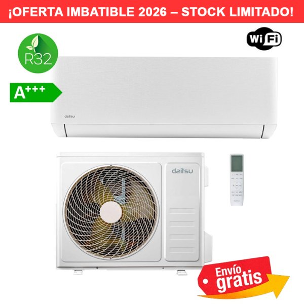 Aire Acondicionado Daitsu Artic Plus DS-12KTP-5