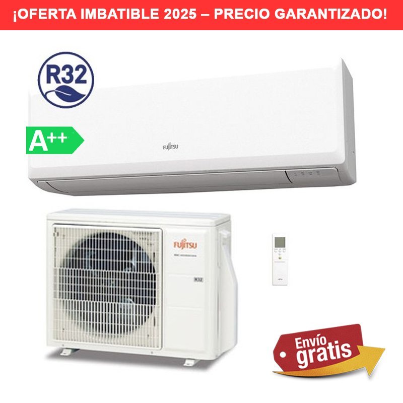 Aire Acondicionado Fujitsu ASY35-KP