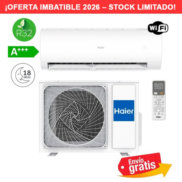 Aire acondicionado Haier Perla Premium 25 WiFi