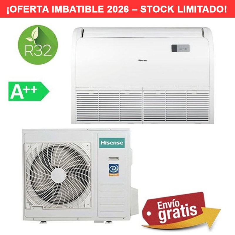 Aire Acondicionado Hisense Suelo Techo AVT71UR4RB8