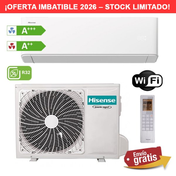 Aire acondicionado Hisense Uni Pure HB25XU0A Blanco