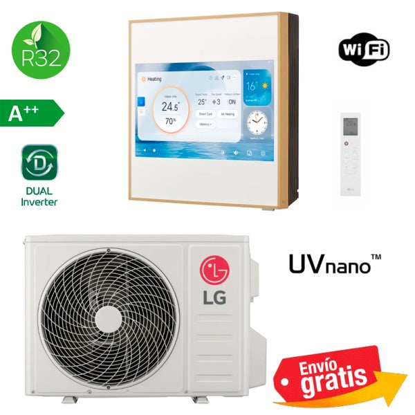 Aire Acondicionado LG Artcool Gallery LCD 9 WiFi