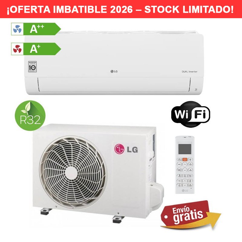 Aire Acondicionado LG Confort Replace S12EC R32