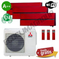 Aire Acondicionado Multi Split 3x1 Mitsubishi MXZ-3F68VF + MSZ-LN35VG + MSZ-LN35VG + MSZ-LN35VG