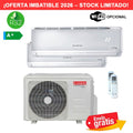 Aire acondicionado multisplit 2x1 Ariston Dual C 50 XDO-0 + UNIDADES INTERIORES ALYS 35 + ALYS 25