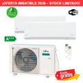 Aire Acondicionado Multisplit 2x1 Fujitsu AOY50M2-KB + ASY35-KN + ASY35-KN