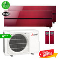 Aire Acondicionado MultiSplit 2x1 Mitsubishi MXZ-2F42VF + MSZ-LN25VG + MSZ-LN35VG