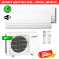 Aire Acondicionado MultiSplit 2x1 Mitsubishi MXZ-2F53VF + MSZ-AY25VGK + MSZ-AY35VGK