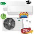 Aire Acondicionado Multisplit 2x1 Panasonic CU-2TZ41TBE + CS-TZ25CKEW + CS-TZ25CKEW