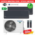 Aire Acondicionado Multisplit 2x1 Panasonic CU-2Z50TBE + CS-Z35ZKEW-H + CS-Z25ZKEW-H