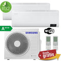 Aire Acondicionado Multisplit 2x1 Samsung AJ068TXJ3KG/EU + AR60F09C1AWNEU + AR60F18C1AWNEU