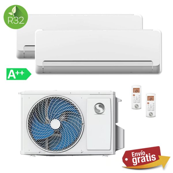 Aire Acondicionado Multisplit 2x1 Suneco SME91218H6
