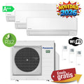 Aire Acondicionado Multisplit 3x1 Panasonic CU-3TZ52TBE + CS-TZ25CKEW + CS-TZ25CKEW + CS-TZ42CKEW