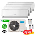 Aire acondicionado Multisplit 4x1 Olimpia Splendid NEXYA S5 Quadri E 28 + 4 unidades interiores NEXYA S4 9