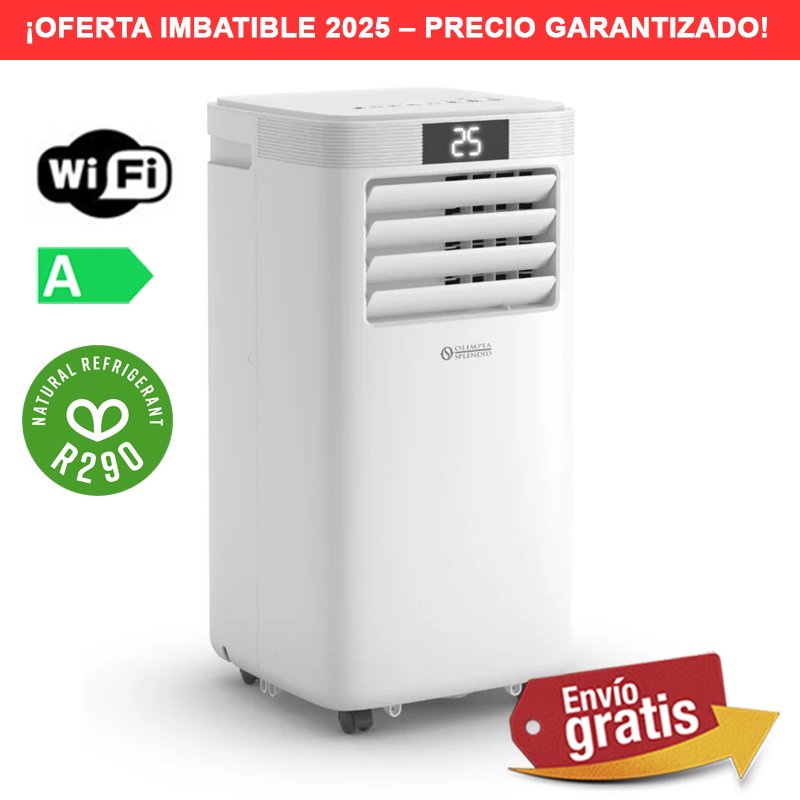 Aire Acondicionado Portátil Olimpia Splendid Dolceclima 10 HP WIFI