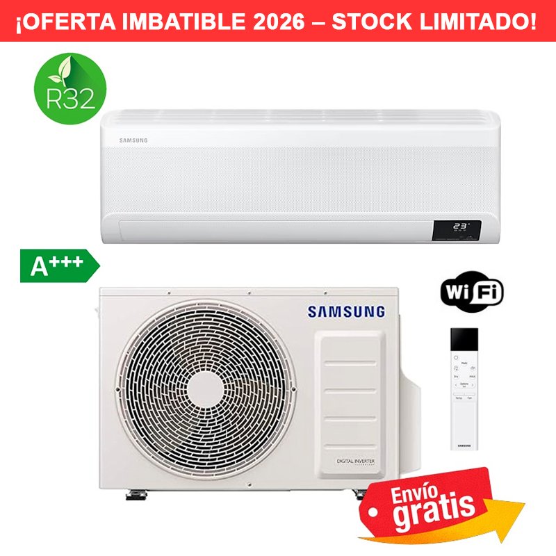 Aire Acondicionado Samsung F-AR12ELT WindFree Élite