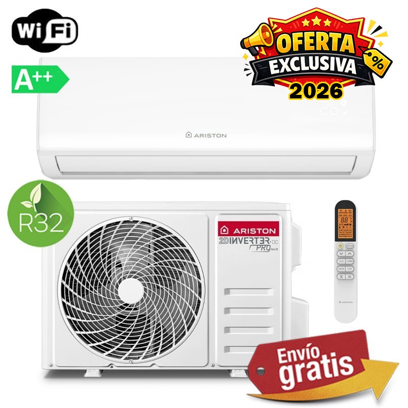 Aire Acondicionado Split 1x1 Ariston Kios Net 35