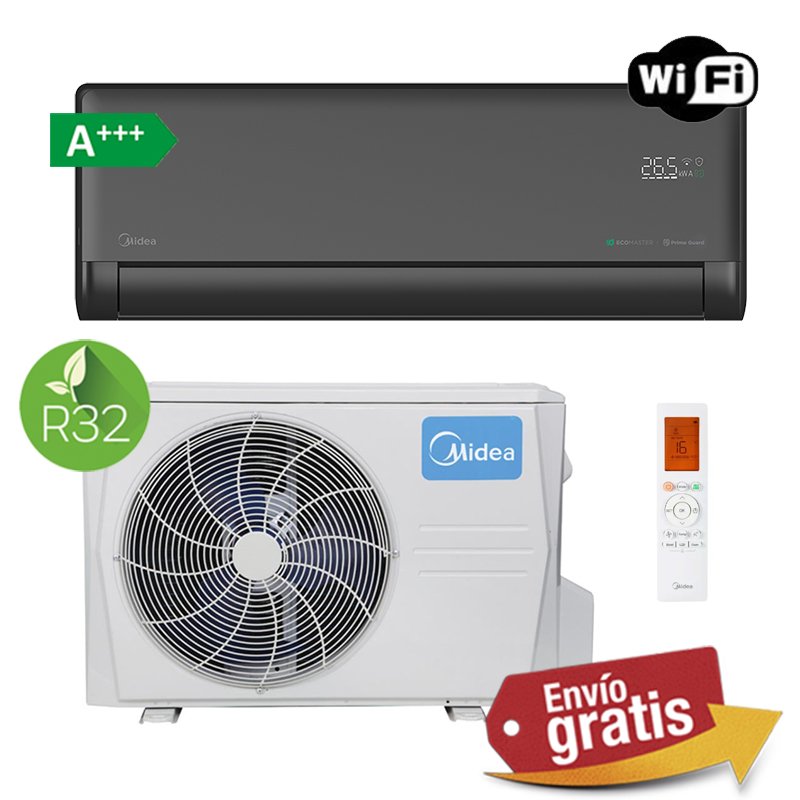 Aire Acondicionado Split 1x1 Midea Solstice 35(12) N8-N