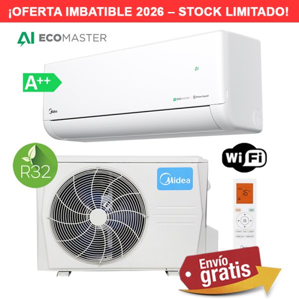 Aire Acondicionado Split 1x1 Midea Solunar 71(24)N8 AI