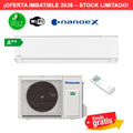Aire Acondicionado Split 1x1 Panasonic Etherea KIT-Z50-ZKE Blanco Mate