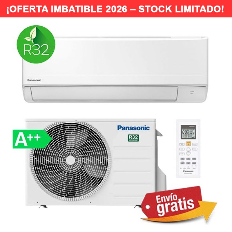 Aire Acondicionado Split 1x1 Panasonic KIT-BZ35-ZKE/-XKE