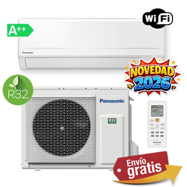 Aire acondicionado Split 1x1 Panasonic Kit-BZ60-CKE WIFI