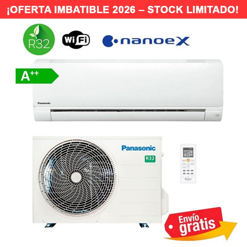 Aire Acondicionado Split 1x1 Panasonic KIT-TZ25-ZKE