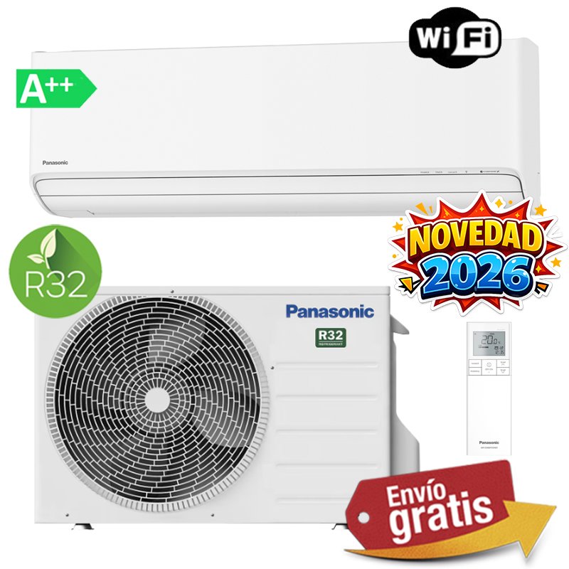 Aire Acondicionado Split 1x1 Panasonic KIT-Z42-CKE