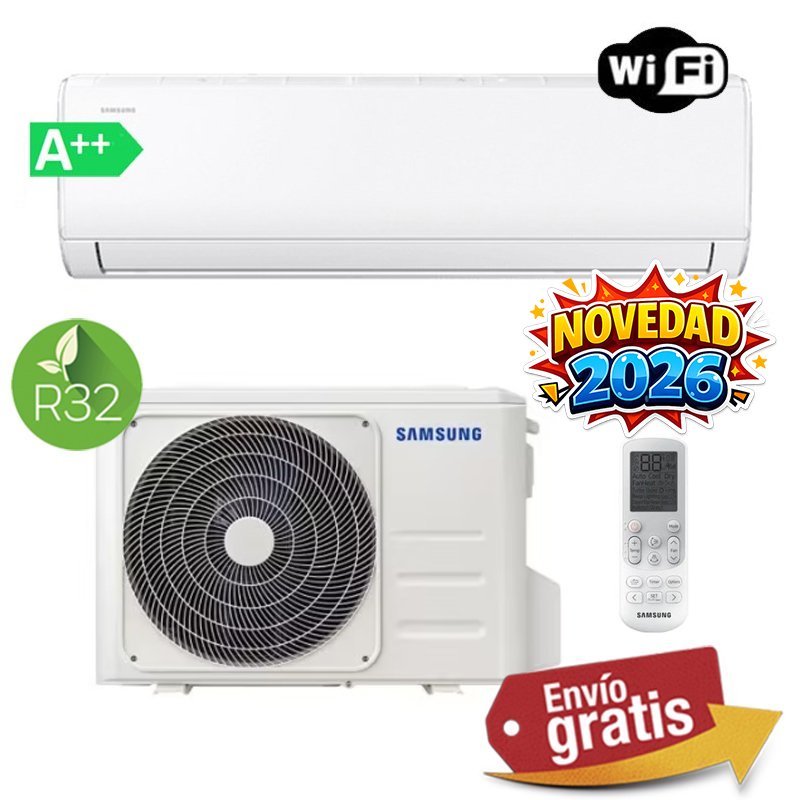 Aire acondicionado Split 1x1 Samsung AR35 WIFI 24