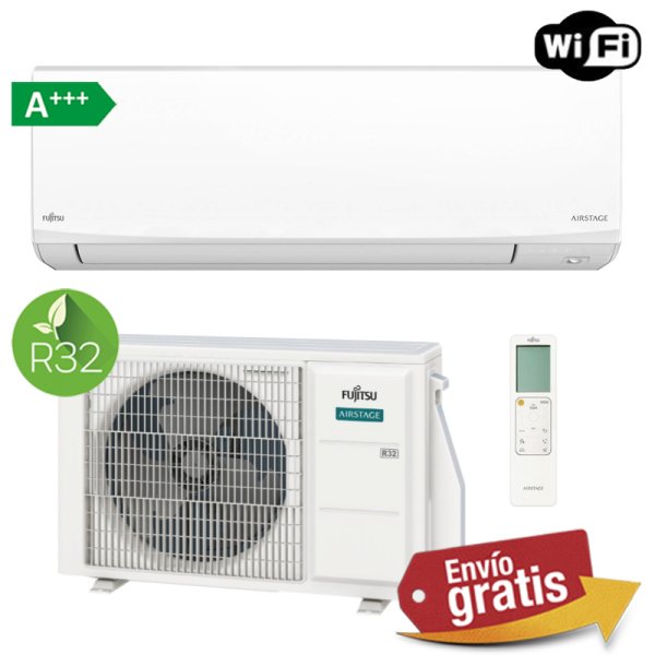 Aire acondicionado Split Fujitsu ASY20-KJ (W) Blanco