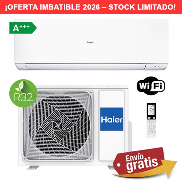 Aire Acondicionado Split Haier Expert 50 Blanco