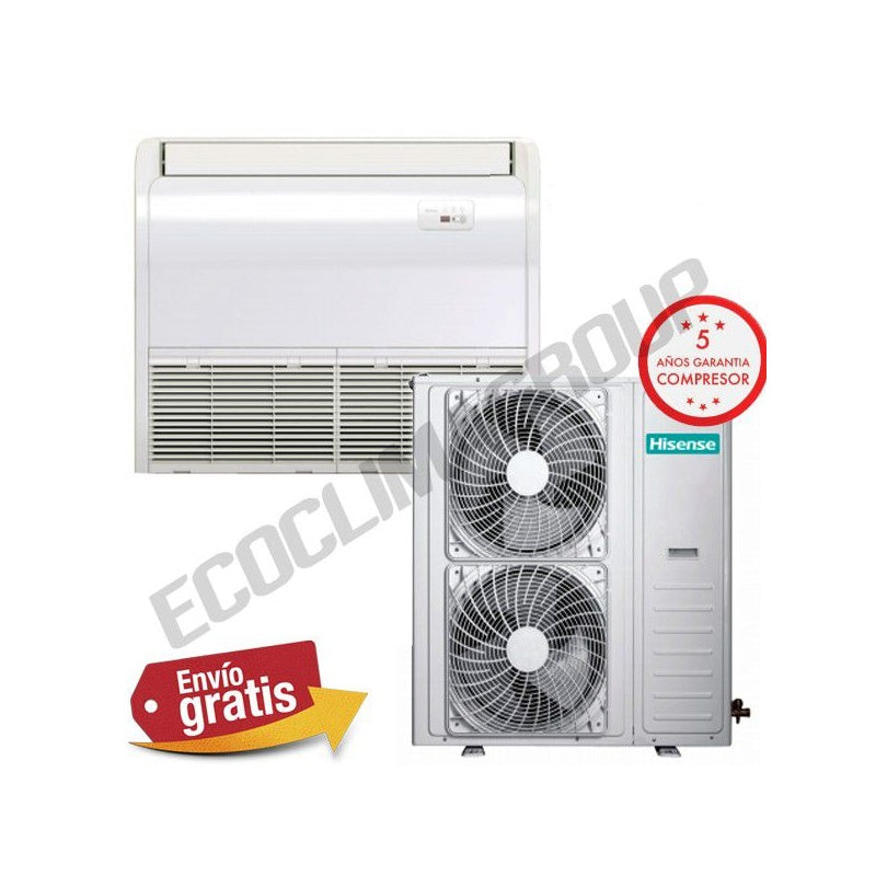 Aire Acondicionado Suelo-Techo Hisense AUV175UR6RPC4