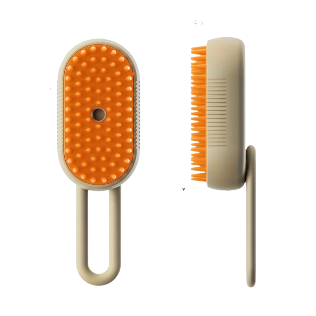 NNETM 3-in-1 Rechargeable Steam Pet Brush for Cats & Dogs-0