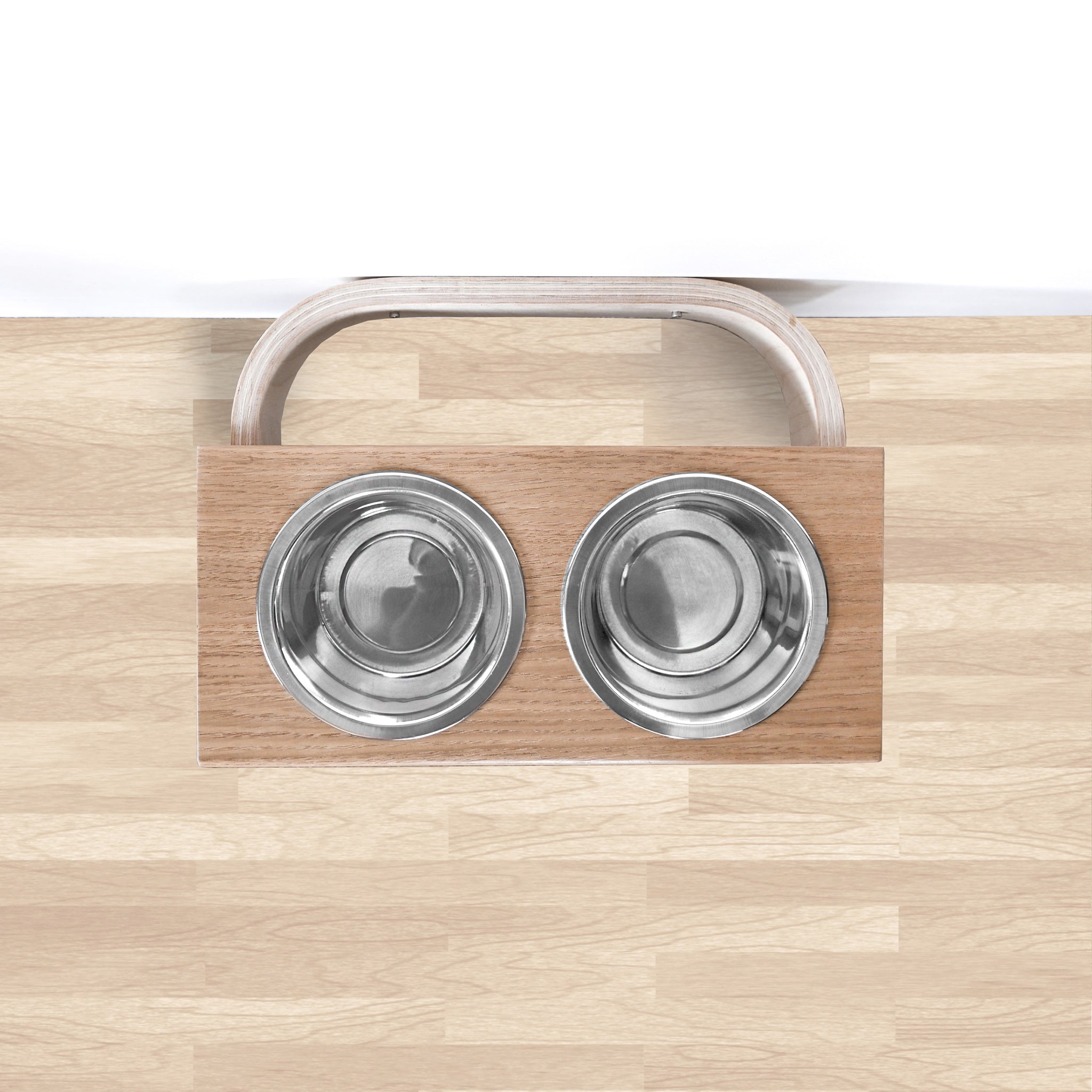 Wooden Elevated Dog Bowl Stand, 3 Sizes for Dogs and Cats-3
