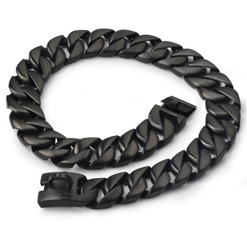 Cuban Chain Dogs Collar-2