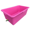 Pink Dog Bath with Drain Valve (Lime) DIY Workshop Accessory Pet and Pond Supply-0