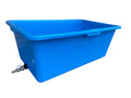 Blue Dog Bath with Drain Valve (WL) DIY Workshop Accessory Pet and Pond Supply-0